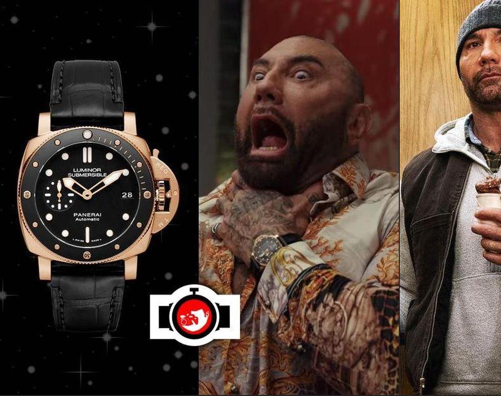 Inside Dave Bautista's Luxurious Watch Collection: A Look at Panerai and Shinola Timepieces